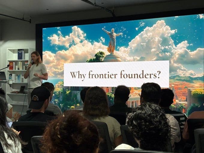 Why frontier founders - Ârc presentation